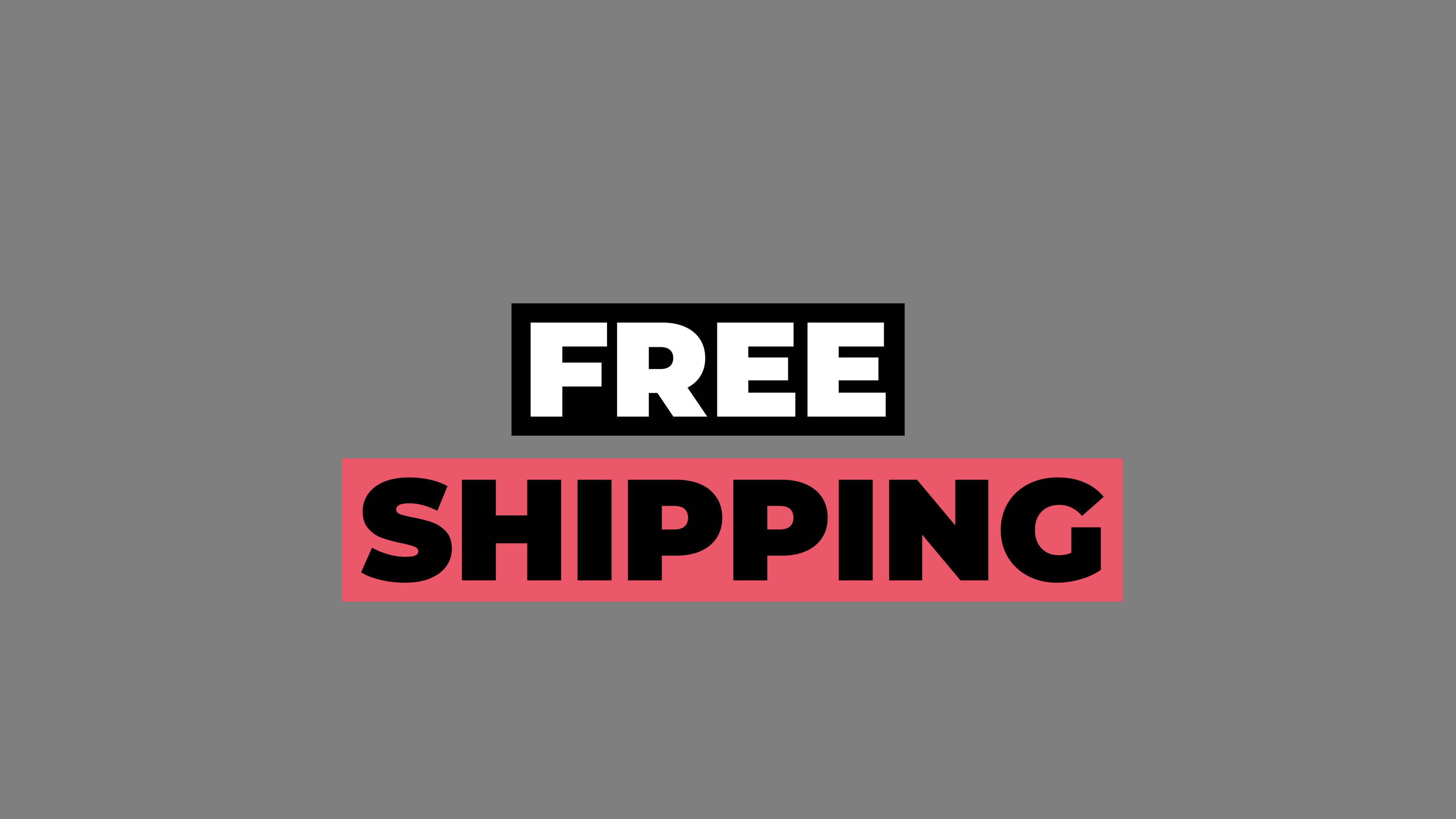 free shipping word animation motion graphic video with Alpha Channel,  transparent background use for website banner, coupon, sale promotion,  advertising, marketing 8876217 Stock Video at Vecteezy