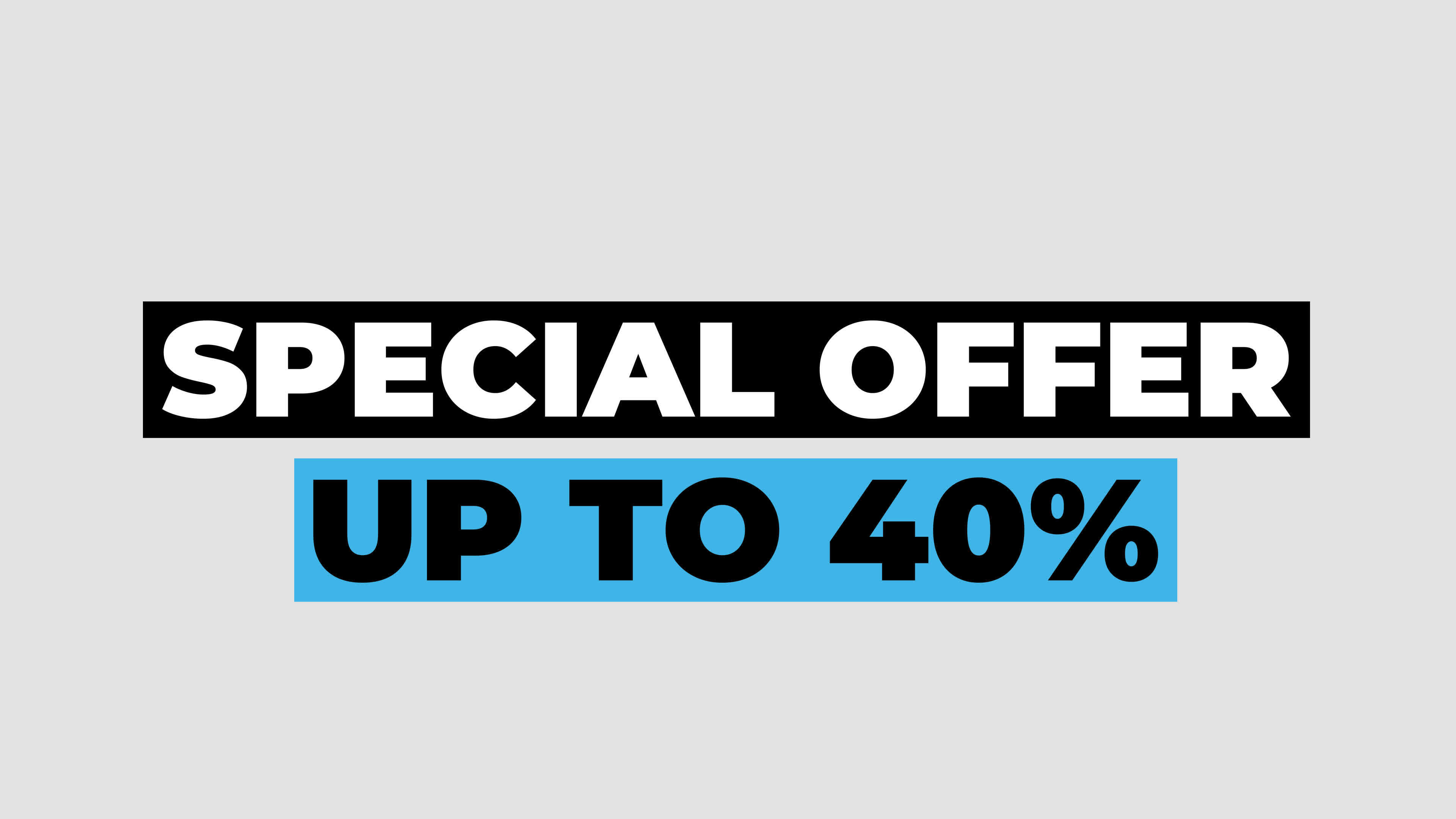 special offer up to 40 off word animation motion graphic video with Alpha  Channel, transparent background use for web banner, coupon, sale promotion,  advertising, marketing video 8876691 Stock Video at Vecteezy
