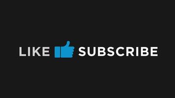 like Subscribe to channel, blog. Social media background. Marketing. Promo banner, badge, sticker video