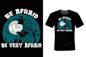 Halloween T shirt design, vintage, typography vector