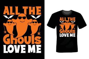 Halloween T shirt design, vintage, typography vector