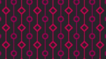 squares changing to circle on dark background Abstract motion graphic video for background use