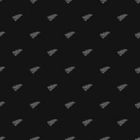 Seamless pizza pattern vector