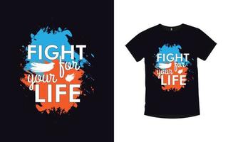 Motivational Quotes Modern Typography T-Shirt Design vector