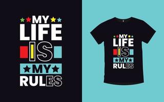 Inspirational Quotes Modern Typography T Shirt Design vector