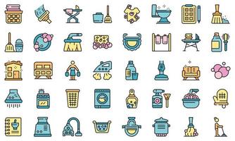 Housewife icon, outline style vector