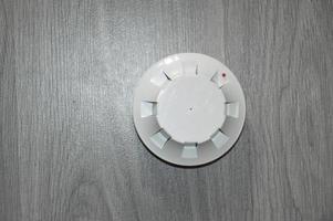 Tools for an electrician to install a fire alarm photo