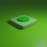 Green Abstract 3d render, Mock up podium for product presentation, abstract minimal concept, Showcase, geometric background, Product Presentation. photo