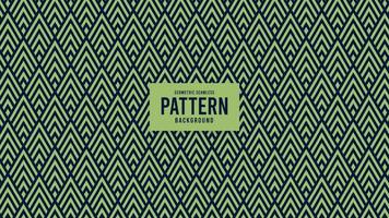 Green Spruce Geometric Shape Seamless Pattern Background vector