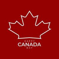 canada day vector background