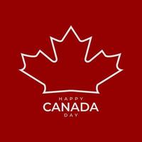 canada day vector background