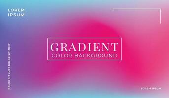 Colorful gradient background design with fluid graphic style. Vector illustration.