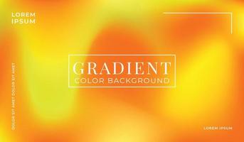 Colorful gradient background design with fluid graphic style. Vector illustration.