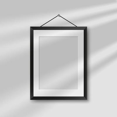 Picture frames. Photo frames mockup template.