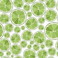 seamless pattern with lime slices. Summer print, textile design, wrapping paper, scrapbooking, stationaty, etc. EPS 10 vector