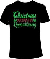 Christmas t shirt design vector