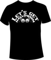 Halloween t shirt design vector