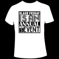 Black Friday t shirt design vector