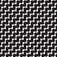 impresión de gráficos vectoriales geométricos en blanco y negro sin costuras en telas, camisas, textiles y manteles. vector