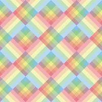 Checked plaids in pastel background. Abstract art seamless pattern of square. Pastel design, Vector Print Ideal for Fabric, Card, Layout. Vector illustration