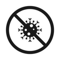 Corona Virus, Prevention ilustration of corona virus. Global Spread, Concept of Icon of Stopping Corona Virus vector