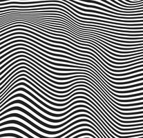 abstract background with wavy line. wave stripe wallpaper. black and white background of wave line. vector