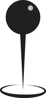 navigation pin icon. navigation pin icon. map pin sign.