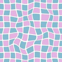 Mosaic seamless pattern pastel colors vector