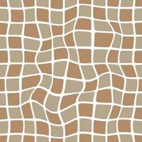 Mosaic seamless pattern pastel colors vector