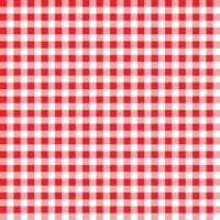 firebrick gingham pattern. textured red and white plaid background. tablecloth background red seamless pattern. vector