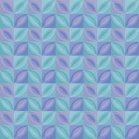 azulejo tierno de color pastel pálido. patrón geométrico sin fisuras de estilo retro vintage. ilustración vectorial de motivo repetible vector