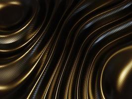 3d abstract iridescent wavy texture background. neon holographic fluid distortion. vibrant liquid reflection surface. 3d rendering. photo