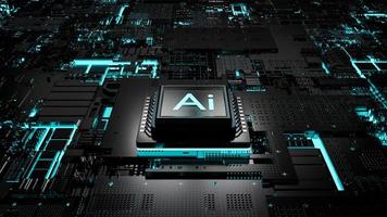 Artificial intelligence processor photo