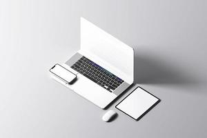 Multi Devices Responsive Screen Mockup photo