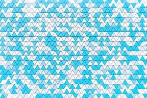 3d Illustration  rows of  blue and white triangle  .Geometric background,  pattern. photo