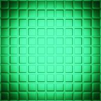 3d illustration of different rows of   green  squares .Set of cubes . Geometry  background photo