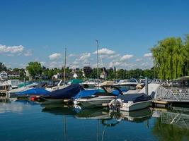 the city of Lindau at the lake constance photo
