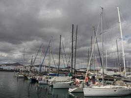 isla de lanzarote en españa foto