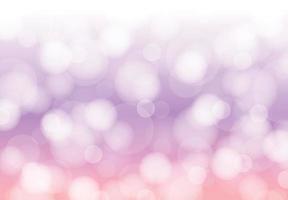 soft pastel bokeh lights background vector design