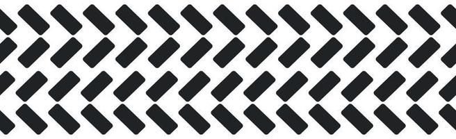 Panoramic texture background car tire on white background - Vector
