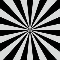 Radial black and white rays, web template texture background - Vector