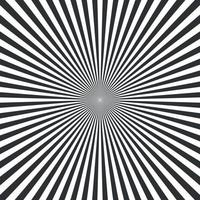 Radial black and white rays, web template texture background - Vector