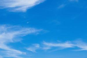 Sky blue background. Sky cloud clear photo