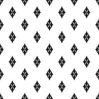 Vector geometric seamless pattern with black and white. Modern stylish stars background. Good for wallpaper, poster, web page design, surface design, wrapping paper, fabric and etc.