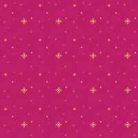 Seamless boho pattern with stars on a pink background, astrology. Magic cosmic sky, abstract esoteric ornament. Graphic design for decorating, wallpaper, fabric and etc. Vector illustration.