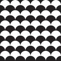 Vector seamless background black and white with fish scales. Natural abstract pattern. Graphic design for decorating, wallpaper, fabric and etc.