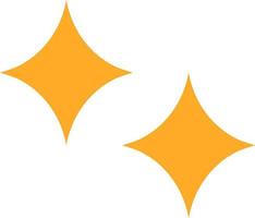 Yellow star, design element. vector