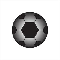 polygon pattern soccer ball on white background vector