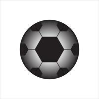 polygon pattern soccer ball on white background vector