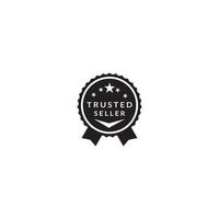 Trusted seller logo vector design